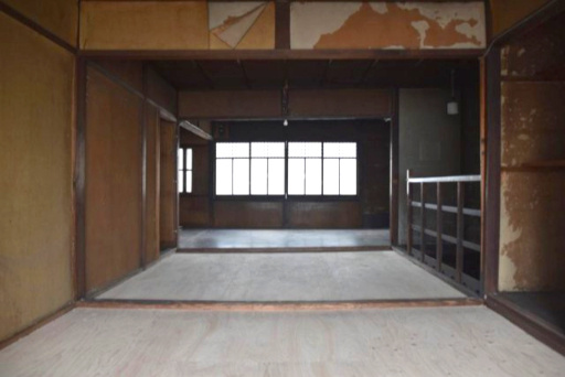 伏見　元和菓子屋さんの京町家の内装