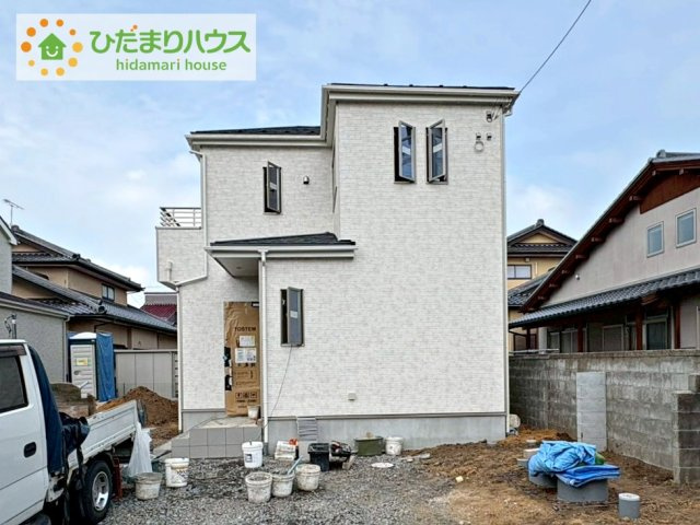 ひたちなか市津田　新築戸建　A号棟の外観|是非一度、ご家族そろってご内覧ください♪