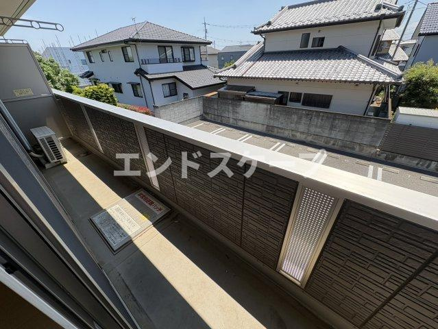 ボンヌ・シャンスのバルコニー|高崎、前橋のお部屋探しはエンドスケープまで！お客様の理想お聞かせ下さい♪