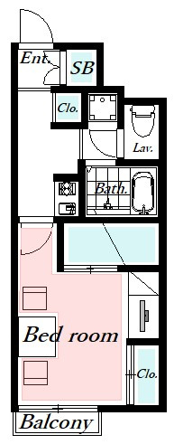 リバーサイド西水元の間取り