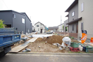 【外観】 | 【仲介手数料無料！！】日野市日野本町6丁目　新築戸建て（全1棟）1号棟　8480万円 | 令和８年６月５日撮影　建築中