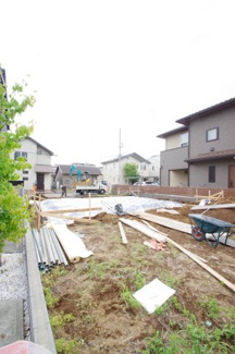 【外観】 | 【仲介手数料無料！！】日野市日野本町6丁目　新築戸建て（全1棟）1号棟　8480万円 | 令和８年６月５日撮影　建築中