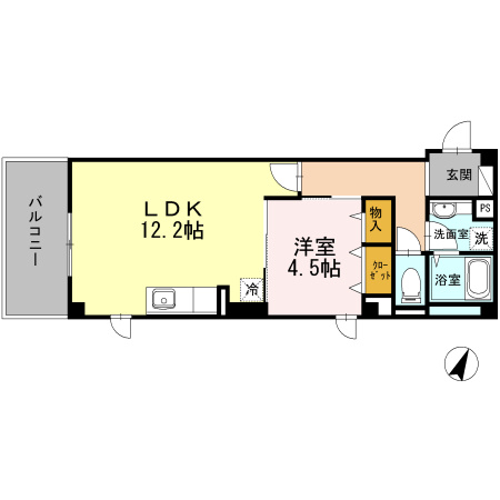 SKYSHORE（スカイショア）の間取り