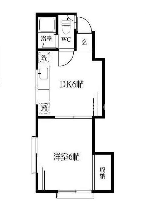 エルヴィータ新板橋の間取り