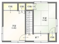 児島稗田町戸建の間取り