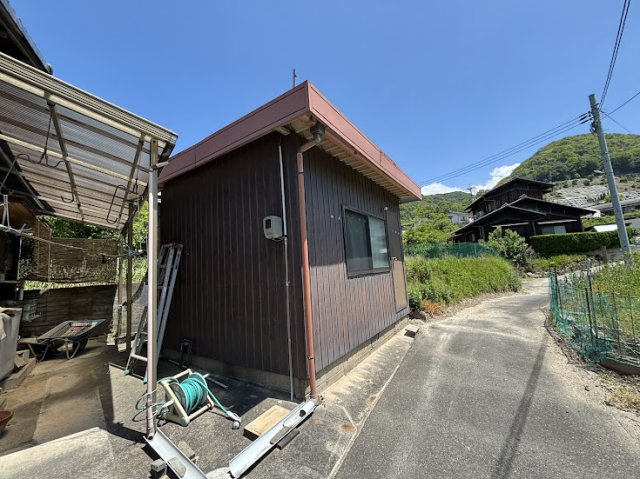児島稗田町戸建の前面道路含む現地写真