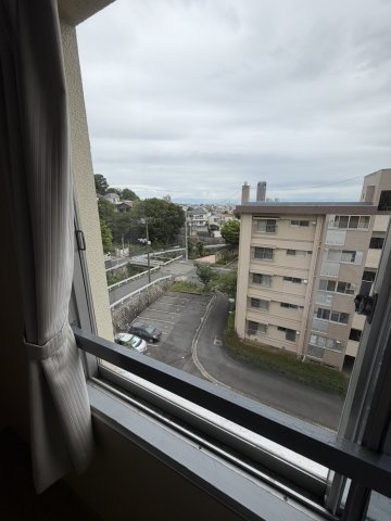 山御影マンションC棟のバルコニー