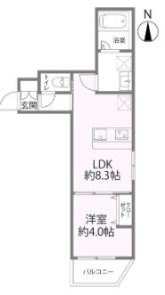 Sierra深江南 の間取り