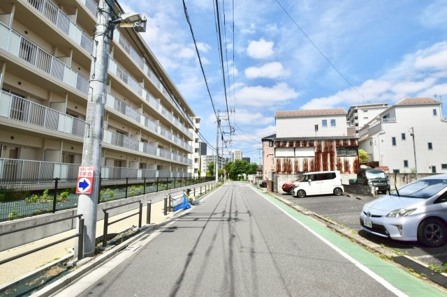 板橋区幸町　新築戸建の前面道路含む現地写真|現地写真