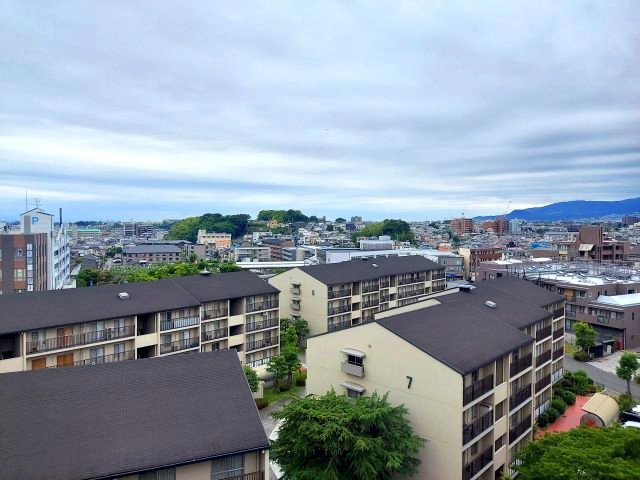 栄南団地3号棟の展望|南側バルコニーからの眺望