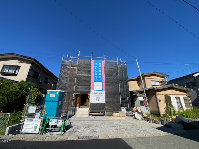 【新築戸建て】秋田市寺内堂ノ沢第2の外観|2026年8月3日撮影