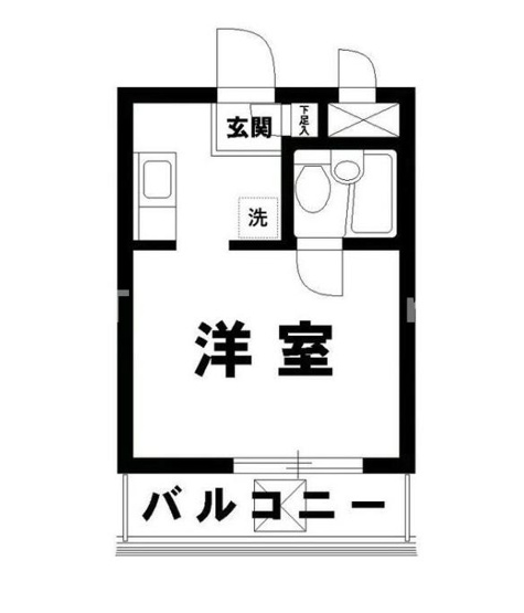 【間取り】 | サンパレス目黒