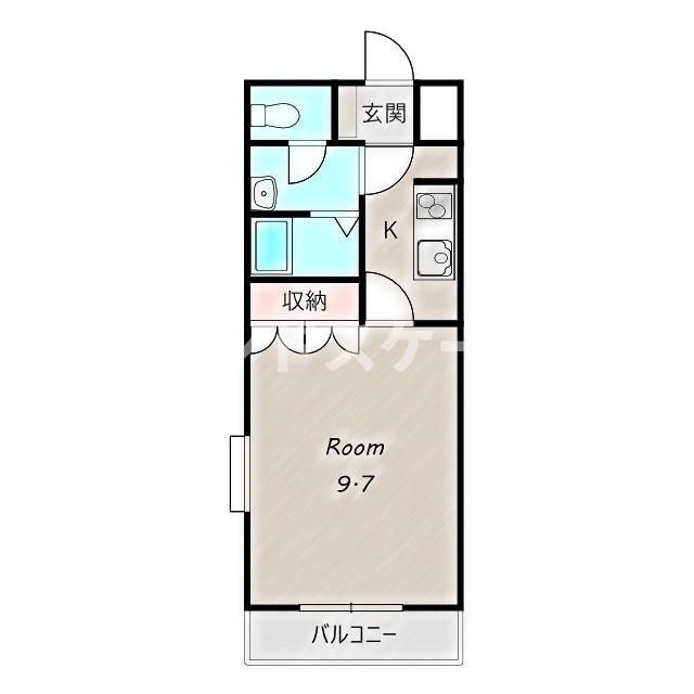 Ｉ’sベルポートの間取り|高崎、前橋のお部屋探しはエンドスケープまで！お客様の理想お聞かせ下さい♪