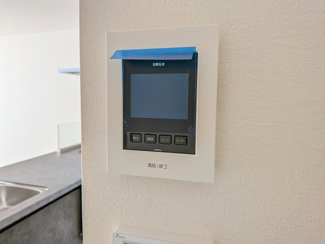 八王子市　東浅川町　新築一戸建て　６期のセキュリティ|～TVモニター付インターホン　訪問者の確認に便利です～