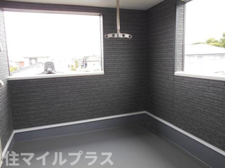 【バルコニー】 | 郡山市大槻町針生金畑新築一戸建て3棟