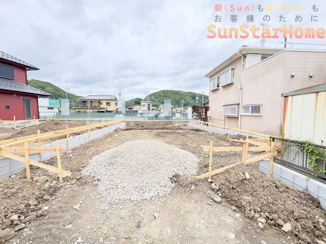 【サンスターホーム】日の出町大久野　新築戸建1号棟の外観