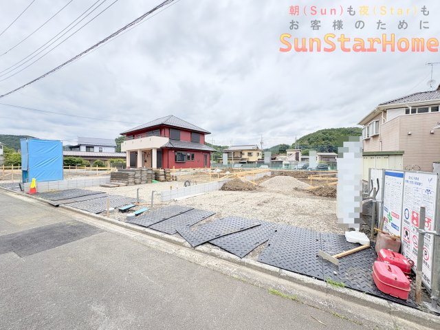 【サンスターホーム】日の出町大久野　新築戸建1号棟の外観