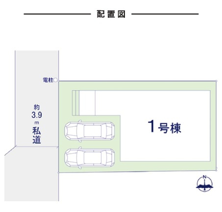 船橋市大穴北８丁目１１期の区画図