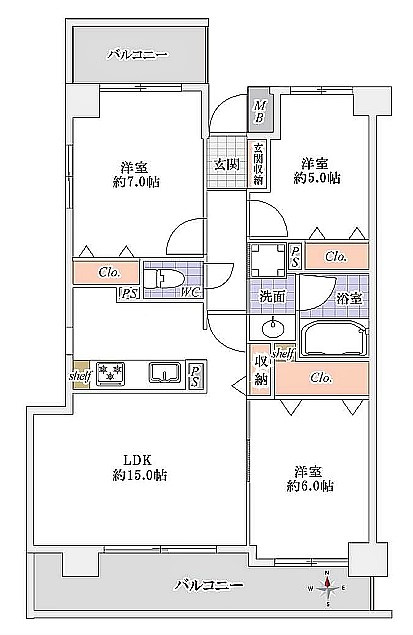 コスモ川口アーバンフォルム参番館