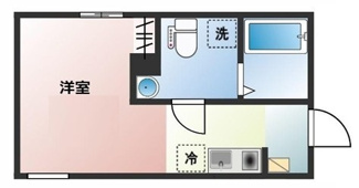 【間取り】 | オアシス五反野 | 間取りです。