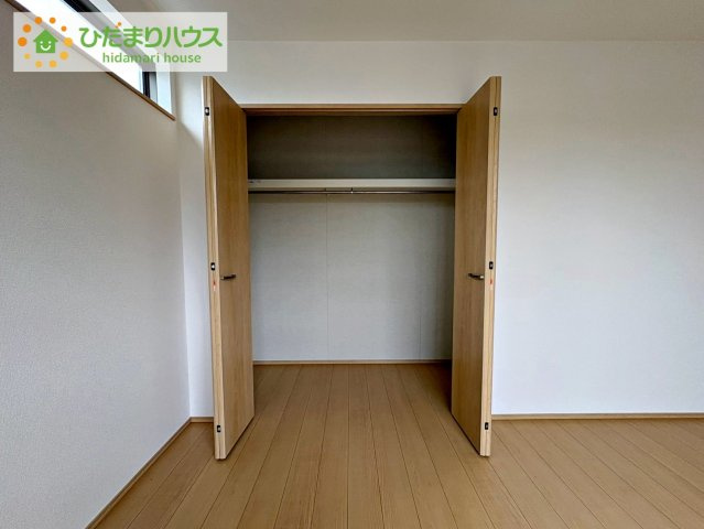 ひたちなか市津田　新築戸建　B号棟の収納|各居室にはしっかりと収納を完備！