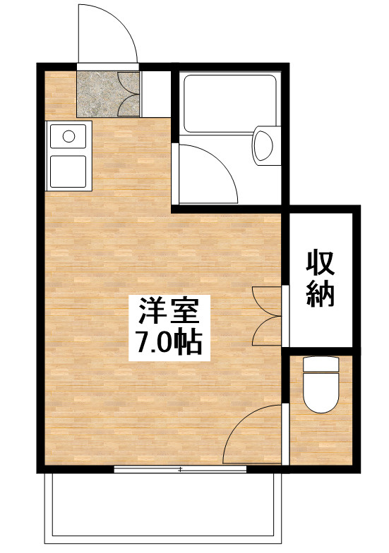 ドリームコート南平の間取り