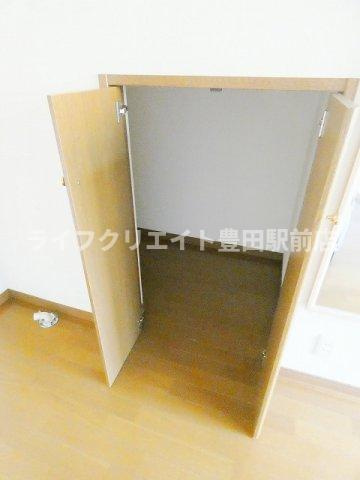 ドリームコート南平の収納