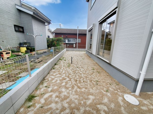 三郷市　鷹野1丁目　新築戸建　全2棟の庭|お庭です