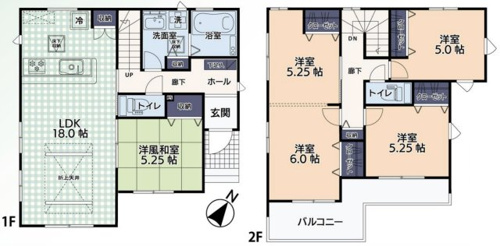 日高市中鹿山　中古戸建の画像