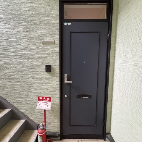 グリーンリバー富岸のエントランス