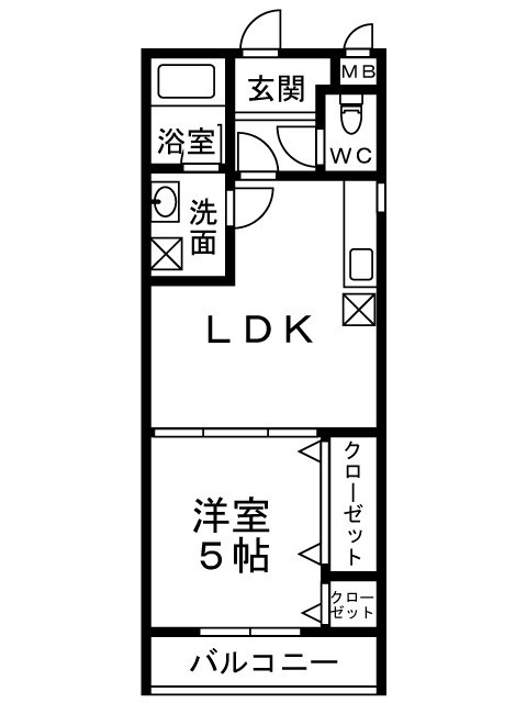 フジパレスヒルズビレッジ上穂積の間取り