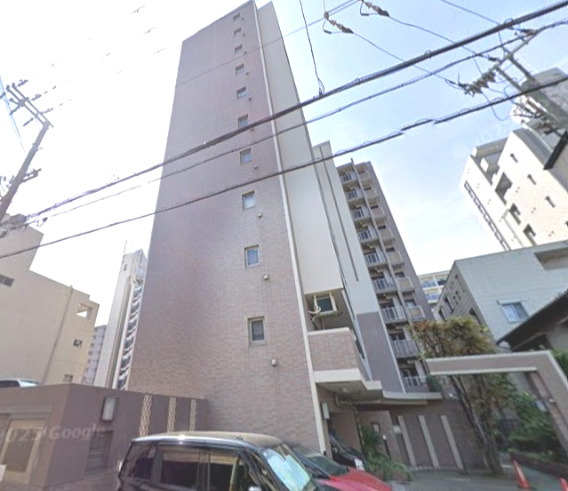 パラシオ塚本Ⅱ２号棟の外観