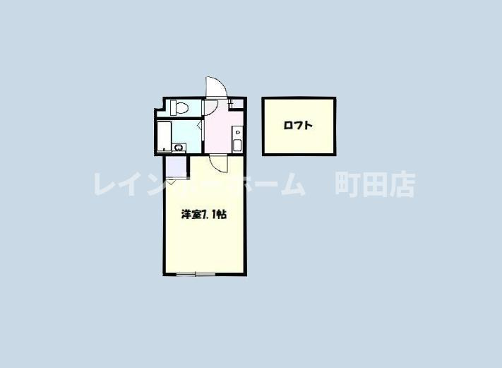 シェリルキューブ※初期費用分割後払いサービス利用可能物件の間取り