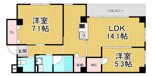 一〇館の間取り