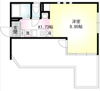 【間取り】 | ＭＩＮＡＭＩ－ＫＡＭＡＴＡ　ＲＥＳＩＤＥＮＣＥ | 間取りです。