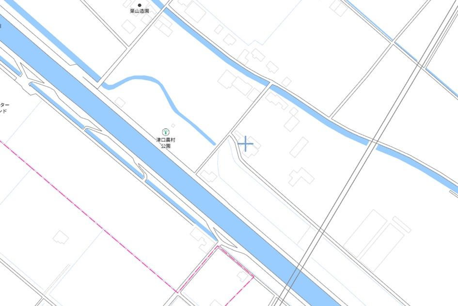 八代市　鏡町鏡　2階建の地図