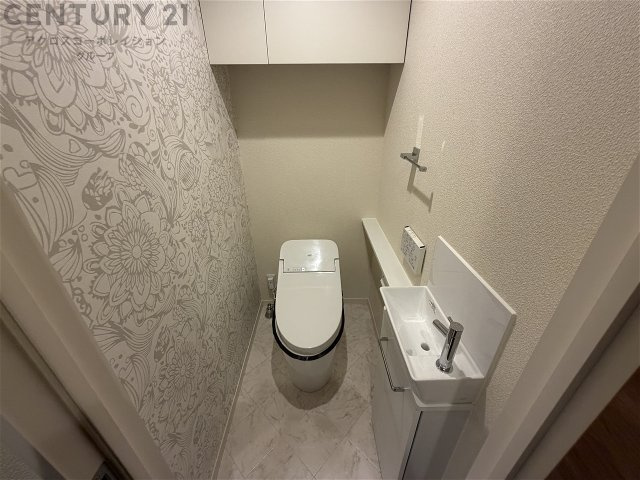 温水洗浄便座つき！