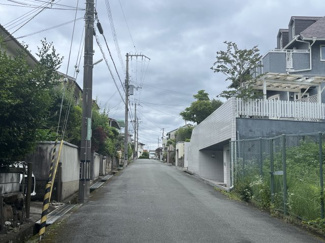 【前面道路含む現地写真】 | 松が枝3丁目　古家付き土地