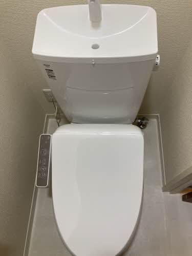 スプランドゥール清水町のトイレ