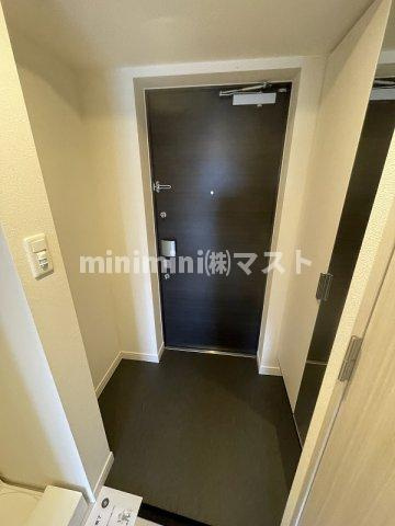プレサンスOSAKA　DOMECITYクロスティの玄関