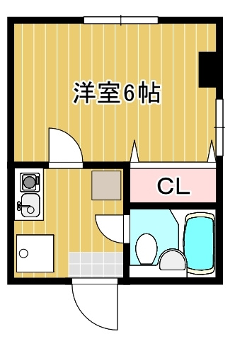 杉山ビルの間取り