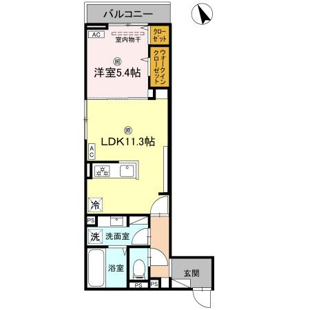 ル　トレフルの間取り