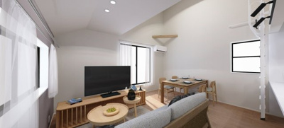 【完成予想図】 | 杉並区成田東1丁目　新築戸建　2号棟 8980万円