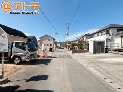 【前面道路含む現地写真】 | 伊豆の国市富士見　新築一戸建て　1号棟