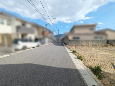 【前面道路含む現地写真】 | 山科区西野山中鳥井町　新築戸建