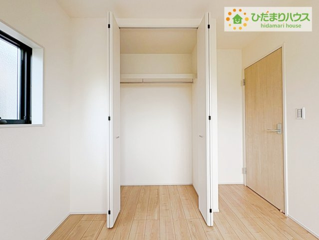 日立市田尻町6期　新築戸建　1号棟の収納|洋室B収納