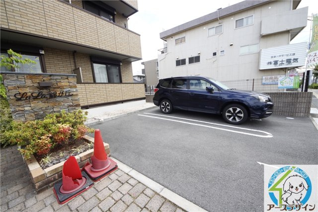 LaLa錦が丘の駐車場