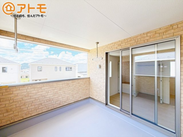 【バルコニー】 | 富士宮市淀平町第2　Ⅱ期　新築戸建て　3号棟