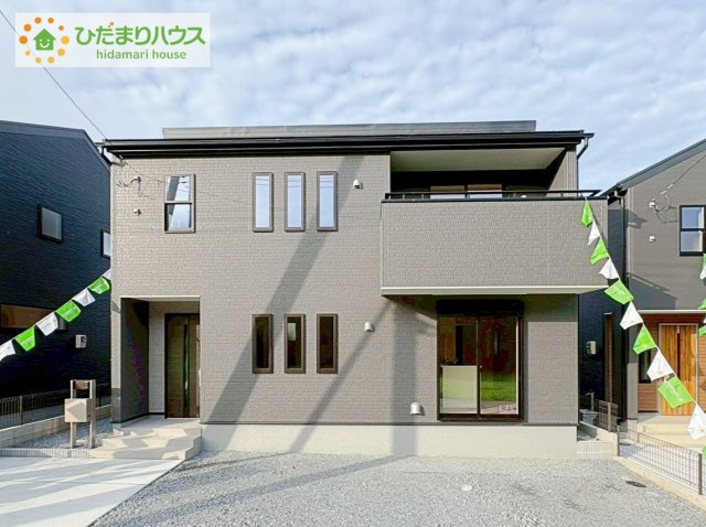 日立市田尻町6期　新築戸建　2号棟の外観|スタイリッシュな外観です(^^)/