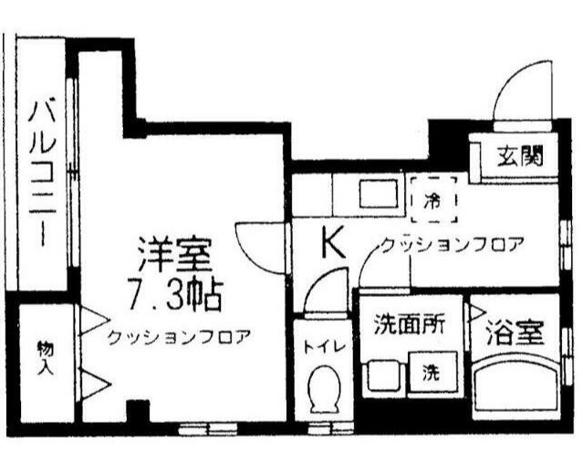 プラスクレールの間取り